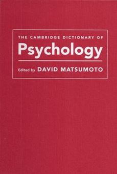 Picture of The Cambridge Dictionary of Psychology