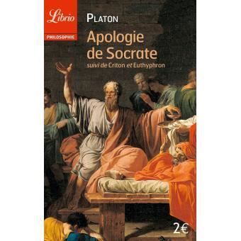 Picture of L'Apologie de Socrate, suvi du Criton et de l'Euthyphron