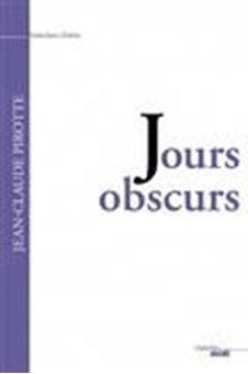 Picture of Jours obscurs