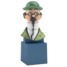 Image de Buste de Tintin: Le Professeur Tournesol Moulinsart PVC 7,5cm 42495 (2017)