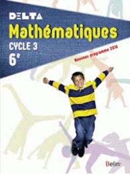 Image sur Delta, mathématiques 6e, cycle 3 : nouveau programme 2016 : livre de l'élève