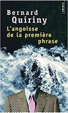 Picture of L'angoisse de la première phrase