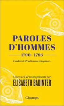 Picture of Paroles d'hommes (1790-1793)