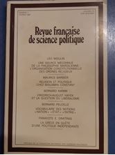 Εικόνα της Revue française de science politique vol. 33, n. 4