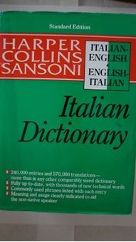 Harper Collins Sansoni - Italian-English / English-Italian Dictionary