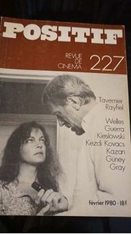 Image sur Revue POSITIF - février 1980 - Tavernier-Welles-Kazan-Gunay