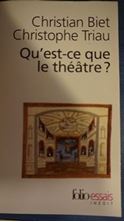 Εικόνα της Qu'est-ce que le théâtre ?