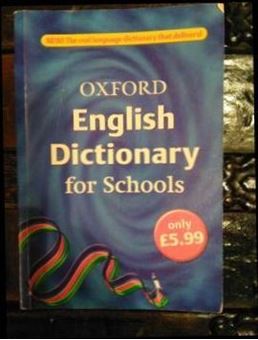 Image sur English Dictionary for Schools