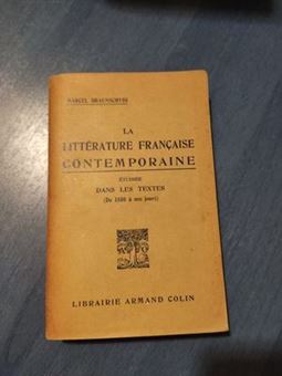 Picture of La littérature française contemporaine