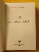 Εικόνα της Le mirage doré