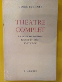 Image sur Théâtre complet. La mort de Danton / Léonce et Léna / Woyzeck