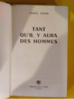 Image sur Tant qu'il y aura des hommes