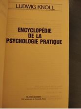 Image de Encyclopédie de la psychologie pratique