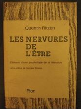 Picture of Les nervures de l'être - Eléments d'une psychologie de la littérature