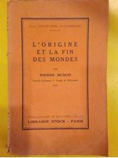 Εικόνα της L'origine et la fin des mondes