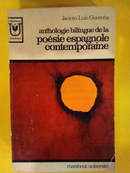 Picture of Anthologie bilingue de la poésie espagnole contemporaine