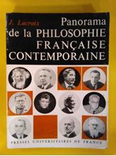 Εικόνα της Panorama de la philosophie française contemporaine