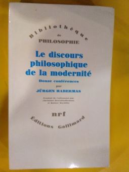 le discours philosophique de la modernité 