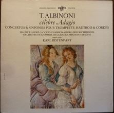 Εικόνα της Célèbre Adagio - Concertos & Sinfonies Pour Trompette, Hautbois & Cordes (Vinyl)