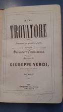 Picture of Partition-Music score-Παρτιτούρα - Trovatore