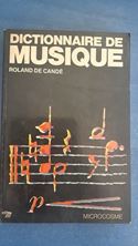 Εικόνα της Dictionnaire de musique