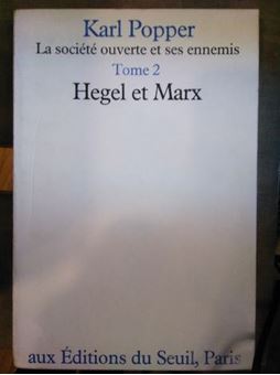 Image sur La société ouverte et ses ennemis, 2 tomes : L'ascendant de Platon, Hegel et Marx 