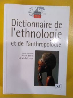 Image sur Dictionnaire de l'ethnologie et de l'anthropologie