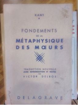 Picture of Fondements de la métaphysique des moeurs