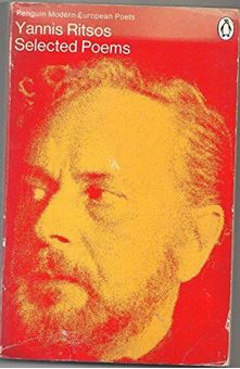 Picture of Yannis Ritsos Selected Poems 