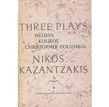 Image de Three Plays: Melissa, Kouros, Christopher Columbus