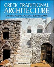 Picture of Greek Traditional Architecture Vol.1: Eastern Aegean-Sporades-Ionian Islands