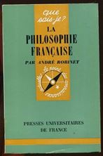 Image de Que sais-je ? La philosophie française