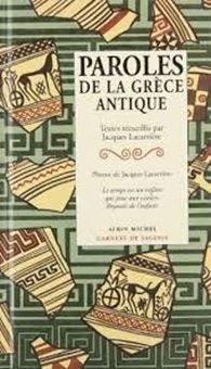 Paroles de la Grèce antique