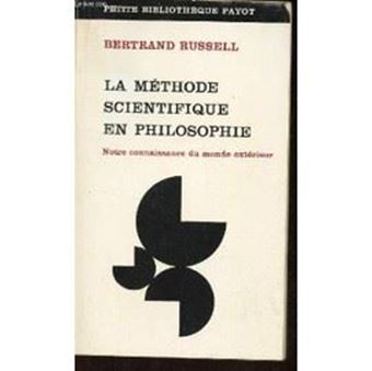 Image sur La méthode scientifique en philosophie