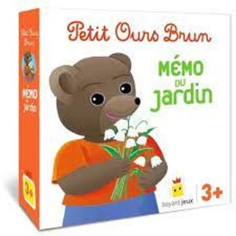 Mémo du jardin Petit Ours Brun