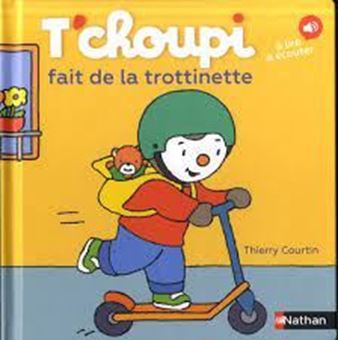 T'Choupi fait de la trotinnette