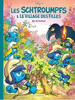 Image sur Les Schtroumpfs & le village des filles Tome 3 - Le corbeau