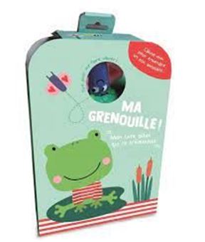 Ma grenouille ! - Mon livre doux qui se trémousse