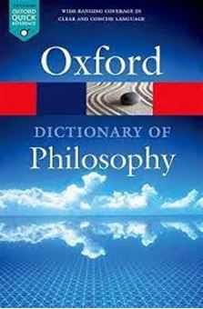 Image sur The Oxford Dictionary of Philosophy