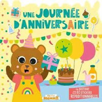 Image sur Une journée d'anniversaire - Une histoire avec plus de 80 stickers repositionnables