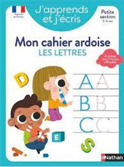 Mon cahier ardoise Les lettres PS - Avec 1 feutre effaçable