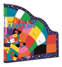 Εικόνα της My First Elmer Bedtime : Shaped Board Book