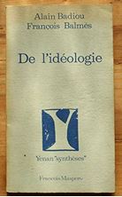 Picture of De l'idéologie