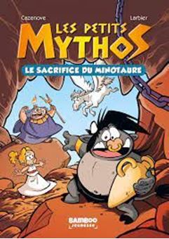 Image sur Les petits mythos Tome 1, Le sacrifice du Minotaure