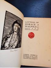 Picture of Letters of Horace Walpole