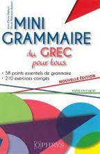 Εικόνα της Mini grammaire du grec pour tous